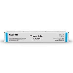 Canon 034 Cyan Laser Toner Ink Cartridge