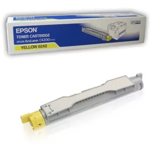 Epson C13S050242 Yellow Laser Toner Ink Cartridge