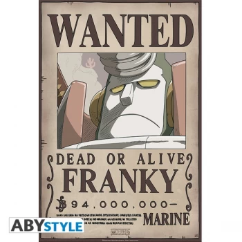 One Piece - Wanted Franky New Small Poster
