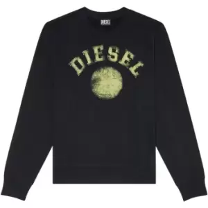 Diesel Circle Crew Sweater Mens - Black