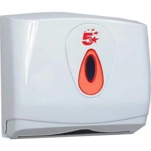 5 Star Facilities Hand Towel Dispenser Small W290xD145xH265mm White