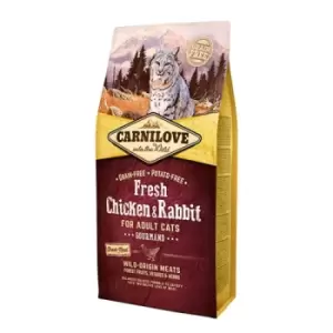 Carnilove Adult Cats 6KG - Chicken & Rabbit