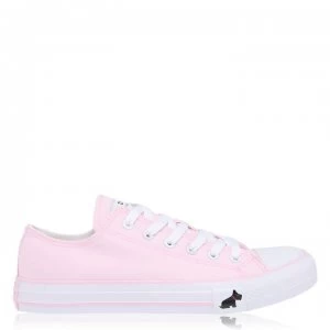Radley Canvas Low Trainers - Baby Pink