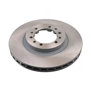 Brake Discs ADC44348 by Blue Print Front Axle 1 Pair