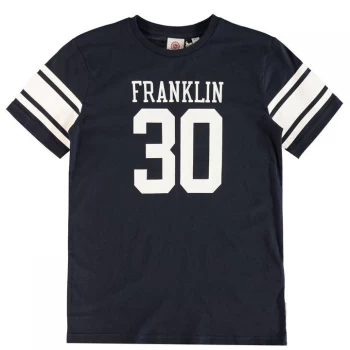 Franklin and Marshall Franklin Sports Tee JB13 - Navy