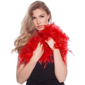 Feather Boa (Red)