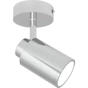 Sensio Lukso Bathroom IP44 Ceiling Light 1 Bulb Chrome