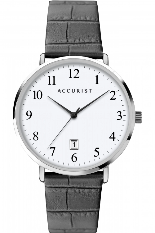 Accurist White Watch - 7369
