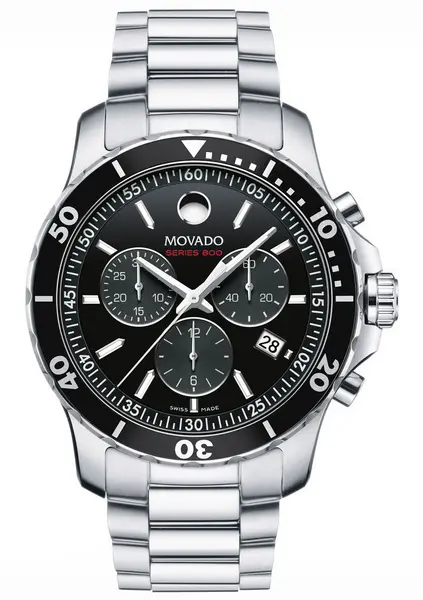 Movado Watch Series 800 Mens - Black MVD-099