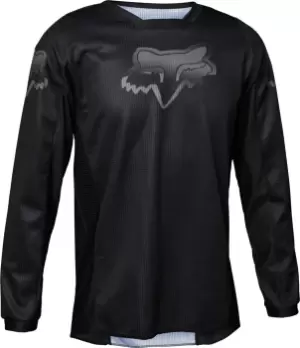 FOX 180 Blackout Kids Motocross Jersey Size M black, Size M