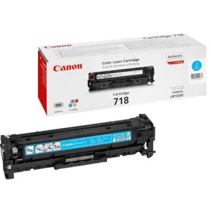 Canon 718 Cyan Laser Toner Ink Cartridge