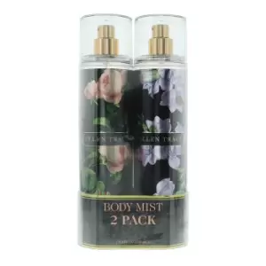 Ellen Tracy Floral 2 Piece Gift Set: Courageous Body Mist 236ml - Radiant Body Mist 236ml TJ Hughes