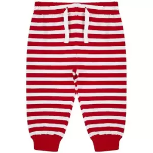 Larkwood Baby Lounge Pants (3-4 Years) (Red/White)