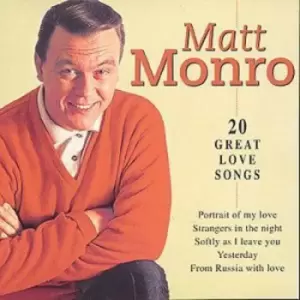 20 Great Love Songs by Matt Monro CD Album