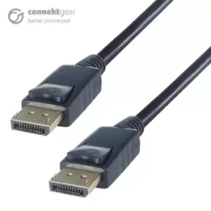 CONNEkT Gear 5m V1.2 DisplayPort Connector Cable - Male to Male Gold Lockable Connectors