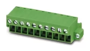 Phoenix Contact FRONT-MSTB 2.5/10-STF-5.08 10-pin Pluggable Terminal Block, 5.08mm Pitch