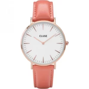 Ladies Cluse La Boheme Limited Edition Flamingo Pink Watch