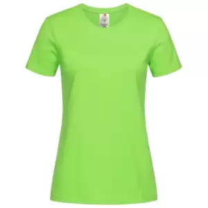 Stedman Womens/Ladies Classic Organic T-Shirt (XS) (Kiwi Green)