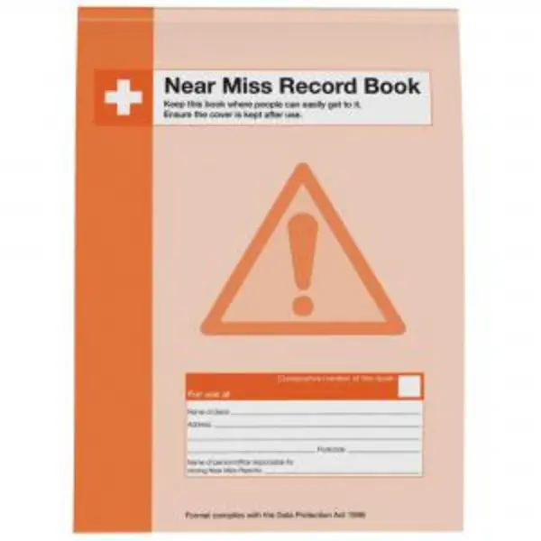 Click Medical Near Miss Record Book CM1338 BESWCM1338