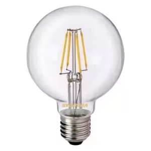 Sylvania E27 4W 470Lm Round LED Filament Light Bulb