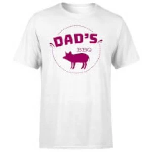 Dads BBQ T-Shirt - White - 4XL