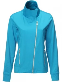 Swing Out Sister Dionne Full Zip Cardigan Blue