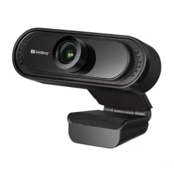 Sandberg USB FHD 2MP Webcam with Mic 1080p 30fps