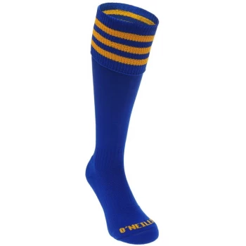 ONeills Football Bar Socks Senior - Blue