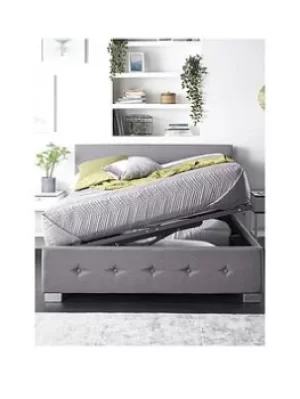 Aspire Linen Side Opening Ottoman Bed