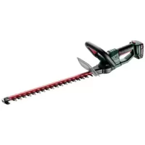 Metabo HS 18 LTX 55 Rechargeable battery Hedge trimmer + spare battery, + charger 18 V Li-ion