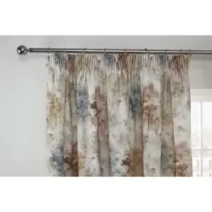 Woodland Blush - Pencil Pleat Curtains - 90x90'/229x229cm