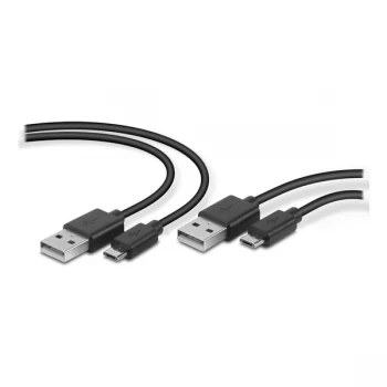 Speedlink Stream Play & Charge USB Cable Set for PS4 - Black