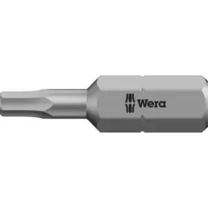 Wera 135072 840/1 3/32 x 25 Hex Bit