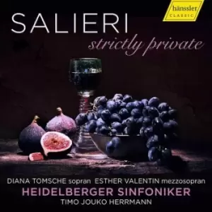 Salieri Strictly Private by Antonio Salieri CD Album