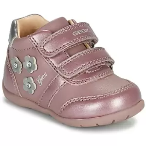 Geox ELTHAN Girls Childrens Shoes Trainers in Pink - Sizes 2 toddler,3 toddler,4 toddler,4.5 toddler,5.5 toddler,6 toddler,7 toddler,7.5 toddler,8.5 t