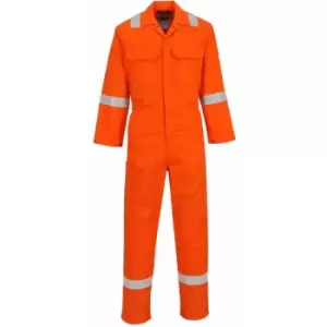 Portwest - BIZ5 - Bizweld Iona Welders Overall Boiler Suit Orange XL - Orange