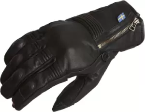 Halvarssons Hofors perforated Motorcycle Gloves, black, Size L, black, Size L