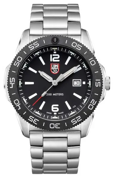 Luminox XS.3122 Mens Pacific Diver Black Dial Stainless Watch
