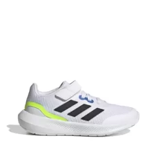 adidas Run Falcon 3 Childrens Boys Running Shoes - White
