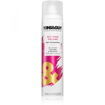 Toni & Guy Glamour Sky High Volume Dry Shampoo 250ml