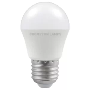 Crompton LED Thermal Plastic Round 5W 2700K Dimmable ES-E27