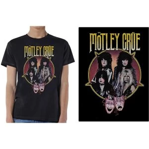 Motley Crue - Theatre Pentagram Mens X-Large T-Shirt - Black