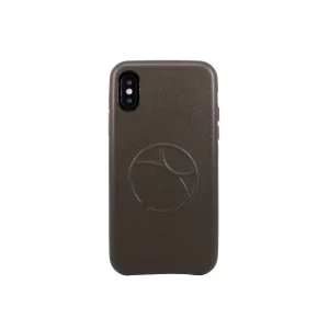 OBX Embossed Logo Snap on Case for iPhone X 77-57647 - Dark Green