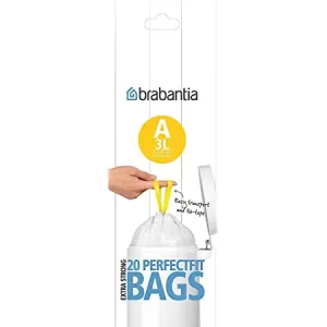 Brabantia PerfectFit 3 Litre Size A Bin Liners - Pack of 20