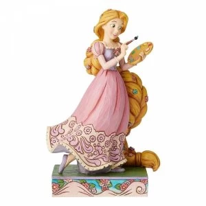 Adventurous Artist Rapunzel Princess Passion Disney Traditions Figurine