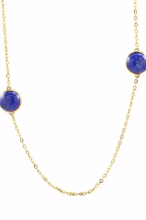 Lola Rose Jewellery Lapis Lazuli Nerio Mini Station Necklace JEWEL 582551