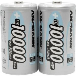 Ansmann maxE D battery (rechargeable) NiMH 10000 mAh 1.2 V 2 pc(s)