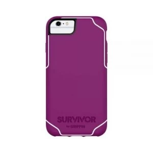 Griffin Survivor Journey Case for Apple iPhone 7/6s/6 in Pink/White