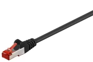 Goobay 68700 networking cable Black 5m Cat6 S/FTP (S-STP)