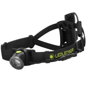 LED Lenser NEO10R Rechargeable LED Head Torch Black